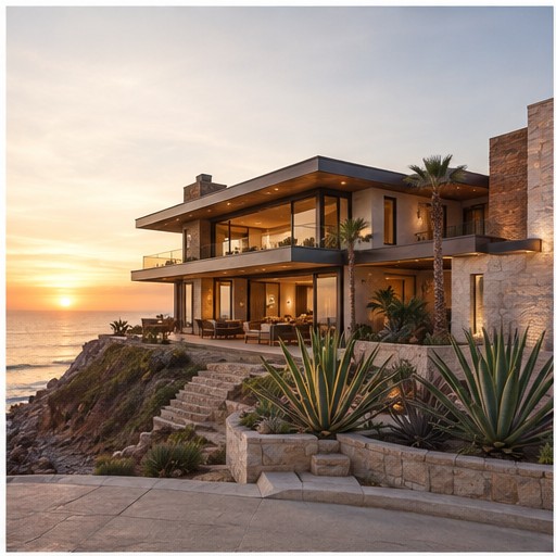 Casa frente al mar en Punta Banda